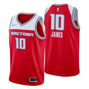 2019-20 Sacramento Kings Trikot City Edition #10 Justin James Rot