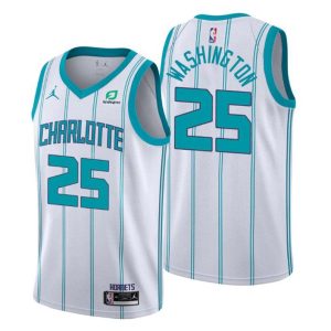 2020-21 Charlotte Hornets Trikot #25 P.J.Washington Weiß Statement Edition