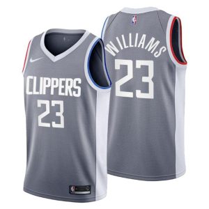 2020-21 LA Clippers No.23 Lou Williams Earned Edition Grau