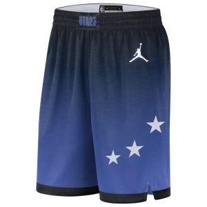 All-Star 2023 NBA Shorts Team 1 Nike Blau Swingman
