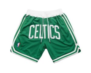 Boston Celtics Grün Basketball Just Don Shorts