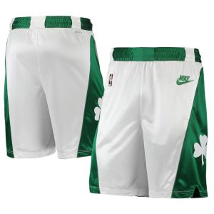 Boston Celtics Nike 202122 Classic Edition Swingman Performance Shorts – WeißKelly Grün