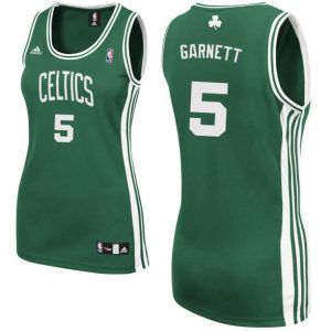 Boston Celtics Trikot #5 Kevin Garnett Damen Grün