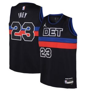 Detroit Pistons Trikot Jordan Statement Edition Swingman 22 – Blau – Jaden Ivey – Kinder