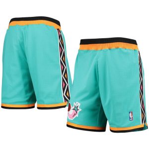 Eastern Conference Mitchell & Ness Hardwood Classics 1996 NBA All-Star Game Authentic Shorts – Teal