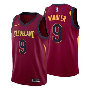 Herren 2019-20 Cleveland Cavaliers Trikot #9 Dylan Windler Icon Maroon Swingman