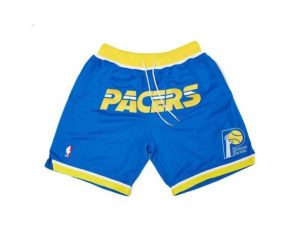 Indiana Pacers Basketball Blau Just Don Shorts1