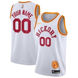 Indiana Pacers Trikot Nike Classic Edition Swingman – Weiß – Benutzerdefinierte – Kinder