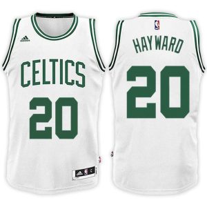 Kinder Boston Celtics Trikot #20 Gordon Hayward Weiß Swingman