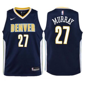 Kinder Denver Nuggets Trikot #27 Jamal Murray Navy Swingman – Icon Edition
