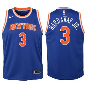 Kinder New York Knicks Trikot #3 Tim Hardaway Jr. Royal Swingman -Icon Edition