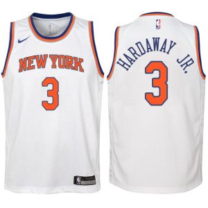 Kinder New York Knicks Trikot #3 Tim Hardaway Jr. Weiß Swingman -Association Edition