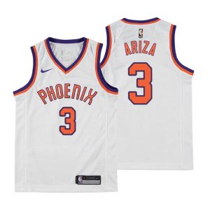 Kinder Phoenix Suns Trikot #3 Trevor Ariza Classic Edition Weiß Swingman