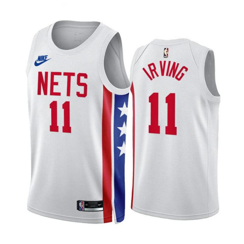 Kyrie Irving 11 Brooklyn Nets Trikot Classic Edition 2022-23 Weiß Version Swingman Kinder