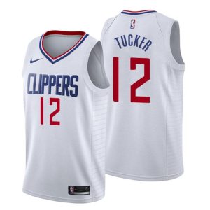 Los Angeles Clippers Trikot Associateion Edition Rayjon Tucker 12 Weiß