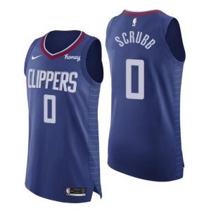 Los Angeles Clippers Trikot Authentic Icon 0 #Jay Scrubb Blau