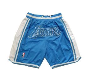 Los Angeles Lakers Light Blau Shorts1