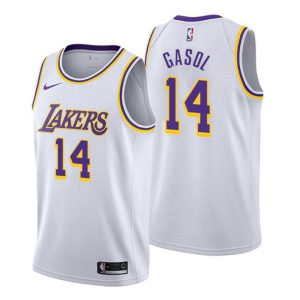 Los Angeles Lakers Trikot Associateion Edition Marc Gasol 14 Weiß