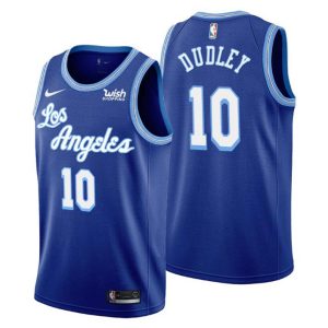 Los Angeles Lakers Trikot Jared Dudley NO. 10 Hardwood Classics Royal