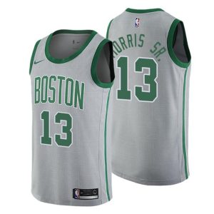 Men Boston Celtics Trikot #13 Marcus Morris Sr. City Edition Grau Swingman – Herren