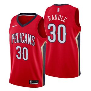 Men New Orleans Pelicans Trikot #30 Julius Randle Statement Rot Swingman