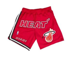 Miami Heat Rot Basketball Just Don Shorts