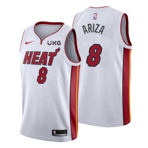 Miami Heat Trikot #8 Trevor Ariza Swingman Weiß Association Edition 2021