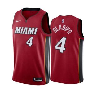 Miami Heat Trikot Jordan Victor Oladipo 4 Rot Version Icon Edition 2022-23 Swingman Herren