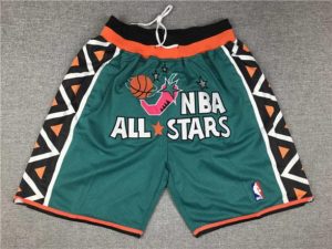 NBA 1996  All Stars Game East Basketball Just Don Shorts Teal 2
