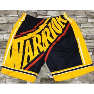 NBA Golden State Warriors Herren Pocket Shorts M001 Swingman