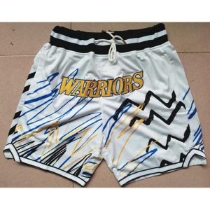NBA Golden State Warriors Herren Pocket Shorts M003 Swingman