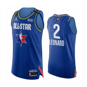 NBA Los Angeles Clippers Trikot Kawhi Leonard 2 2020 All-Star Trikot Jordan Brand Kobe Forever Blau Swingman – Herren