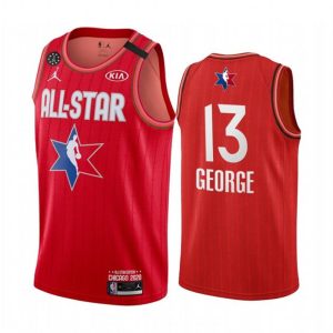 NBA Los Angeles Clippers Trikot Paul George 13 2020 All-Star Trikot Jordan Brand Rot Swingman – Herren