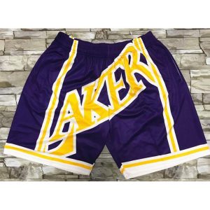 NBA Los Angeles Lakers Herren Pocket Shorts M001 Swingman