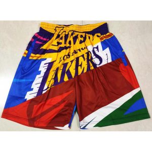 NBA Los Angeles Lakers Herren Pocket Shorts M002 Swingman