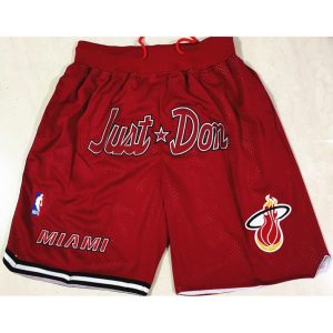 NBA Miami Heat Herren Pocket Shorts M002 Swingman