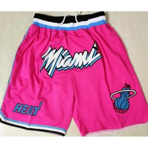 NBA Miami Heat Herren Pocket Shorts M003 Swingman