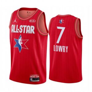 NBA Toronto Raptors Trikot Kyle Lowry 7 2020 All-Star Trikot Jordan Brand Rot Swingman – Herren