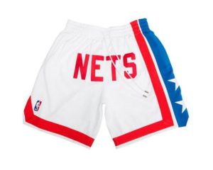 New  Nets Basketball Weiß Just Don Shorts