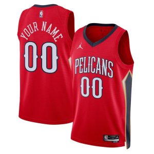 New Orleans Pelicans Trikot Jordan Statement Swingman – Benutzerdefinierte