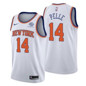 New York Knicks Trikot Association Edition Norvel Pelle No. 14 Weiß Swingman