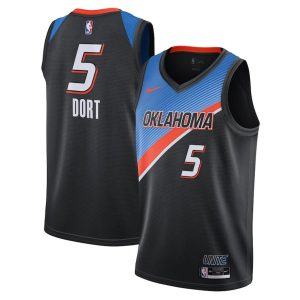 Oklahoma City Thunder Trikot Nike City Edition Swingman – Luguentz Dort – Kinder – 2020