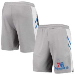 Philadelphia 76ers Concepts Sport Stature Shorts – Grau