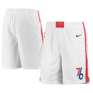 Philadelphia 76ers NBA Shorts Nike 2022-23 City Edition Swingman – Herren