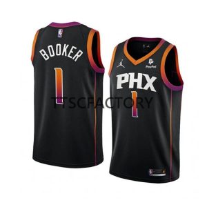Phoenix Suns Trikot Devin Booker 1 Jordan 2022-23 Statement Edition Schwarz Herren Swingman