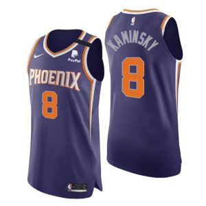 Phoenix Suns Trikot No. 8 Frank Kaminsky Authentic Icon Lila