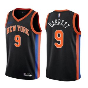 RJ Barrett 9 New York Knicks Trikot Nike City Edition 2022-23 Swingman Herren