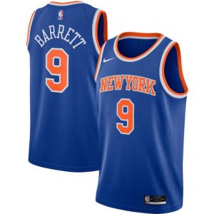 RJ Barrett 9 New York Knicks Trikot Nike Icon Edition 2022-23 Swingman Herren