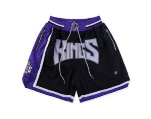 Sacramento Kings Basketball Schwarz Just Don Shorts