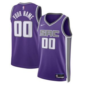 Sacramento Kings Trikot Nike Icon Swingman – Benutzerdefinierte